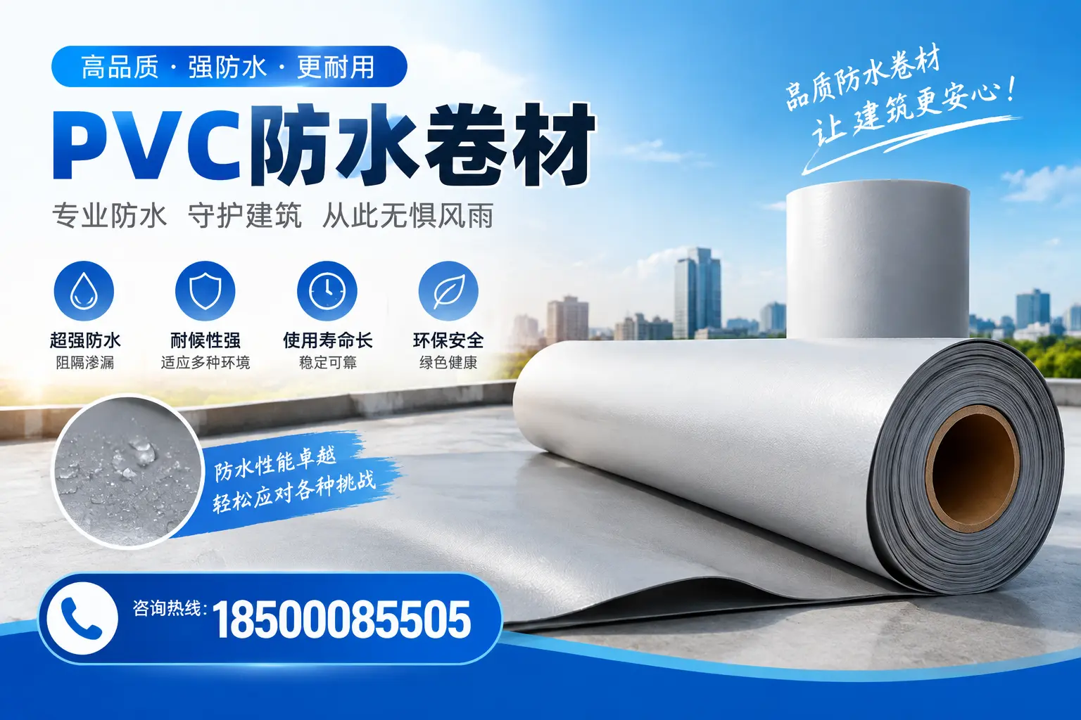 如何选择高质量的PVC防水卷材?保定消费者必看指南